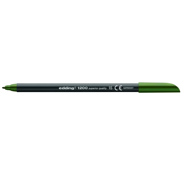 ROTULADOR VERDE OLIVA Nº15 EDDING 1200-15