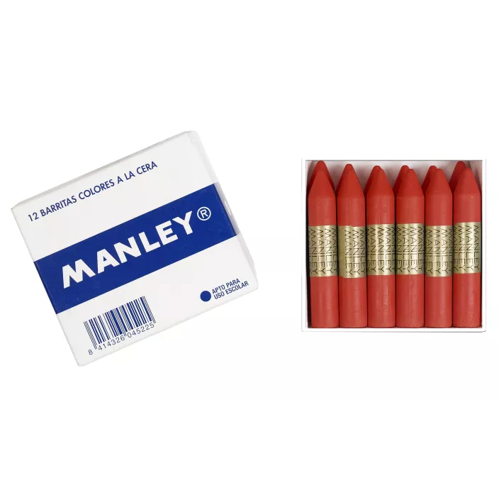 PINTURA CERA ROJO CLASICO C12 MANLEY MNC04781