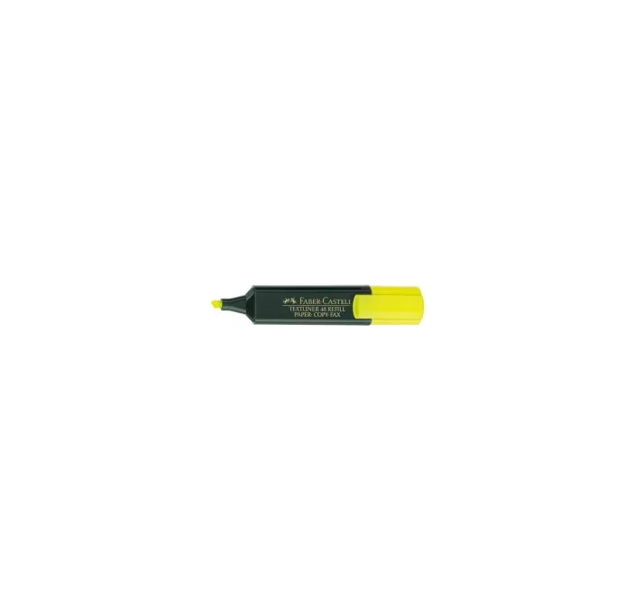 MARCADOR FLUORESCENTE AMARILLO TEXTLINER FABER 154807 548072