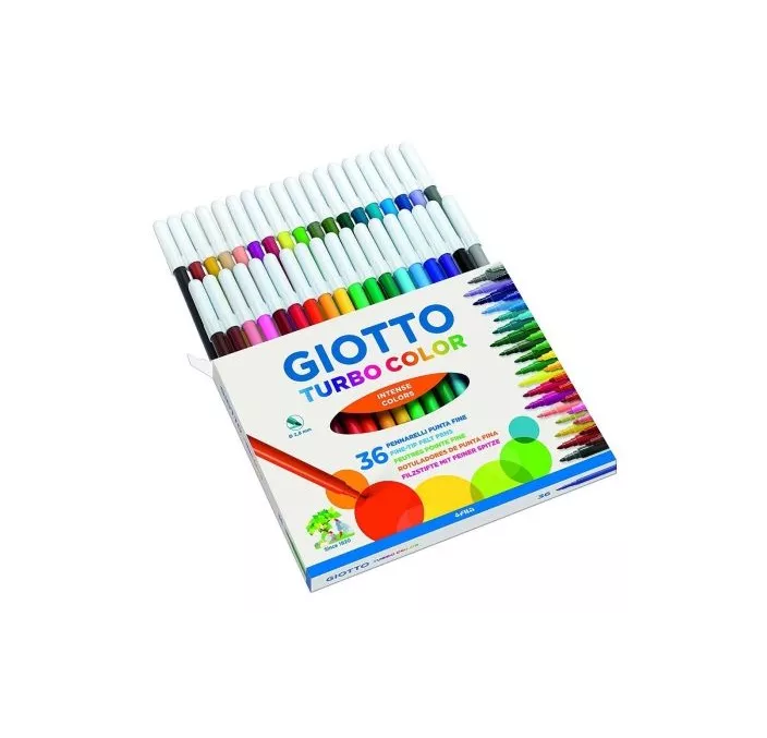 ROTULADOR ESCOLAR TURBO COLOR GIOTTO C.36 FILA 418000