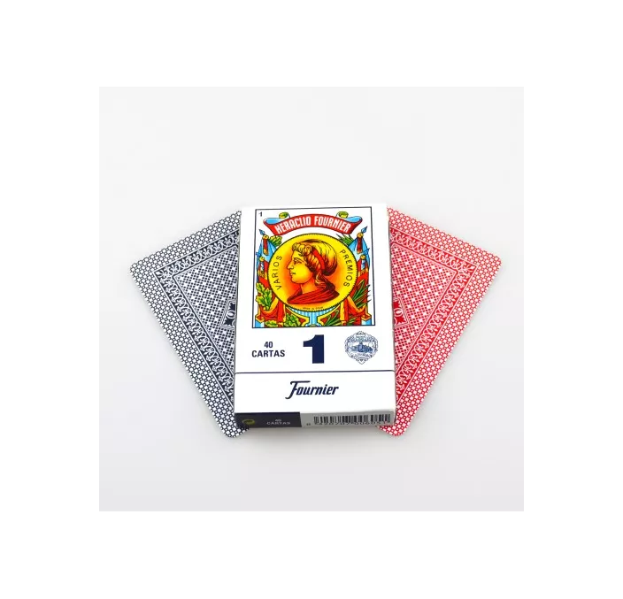 BARAJA CARTAS ESPAÑOL CAJA CARTON Nº1 C.40 FOURNIER F20984 10023356 006051