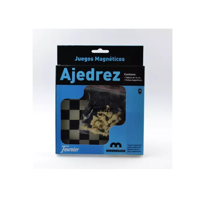 AJEDREZ TABLERO MAGNETICO 16CM FOURNIER 28982