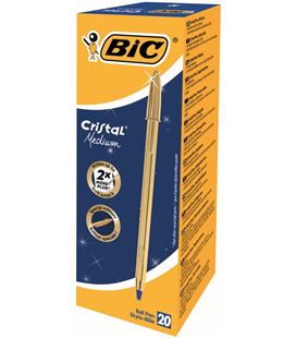 Boligrafo boli cristal oro bic 921340