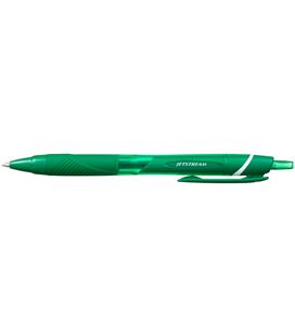 Boligrafo boli roller 0.7 verde retractil jetstream sxn-150c uniball 148549