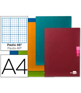 Cuaderno grapa fº nº46 48h 90grs surtido liderpapel 53704