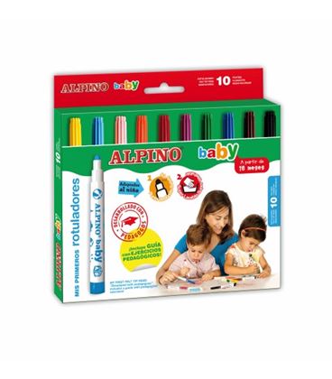 Rotulador escolar baby c.10 alpino ar000056 - AR000056_ROTULADORES BABY