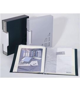 Carpeta 80 fundas a4 negra data bank staedtler mt-80 020139 - 9FMT80-100