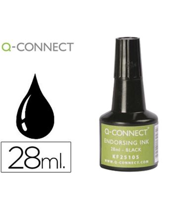 Tinta sellar 28ml aplicador frasco negro q-connetc kf25105 - 52391