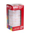 Gomet rollo circulo pequeño 10,5mm blanco apli 11903 - 11903