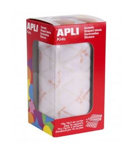 Gomet rollo triangulo grande 20mm blanco apli 11906 - 11906