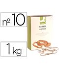 Goma elastica 100mm 1kg caja q-connect kf14687