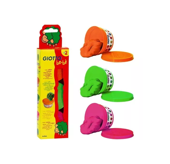 PLASTILINA 100ML INFANTIL BE-BE GIOTTO 3U. FILA 462502