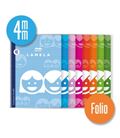 Cuaderno espiral fº 4mm 80h 70g lamela 07f004 104670 - 07F004