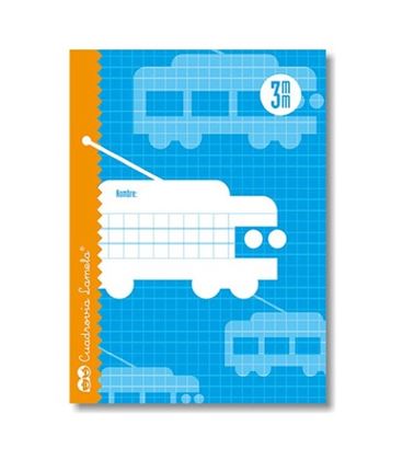 Cuaderno 4º 3mm 30h 70g cuadrovia lamela 06003 - 06003