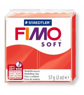 Pasta moldear rojo indian fimo soft staedtler 8020-24