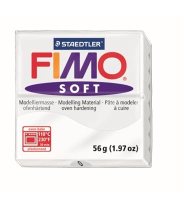 Pasta moldear blanco fimo soft staedtler 8020-0 - 8020-0