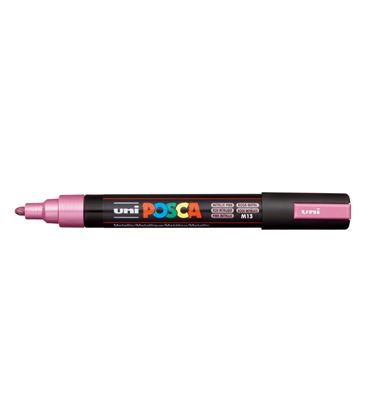 Rotulador permanente 2,5mm rosa metalico "m13" pc-5m posca uni 113585 - 113589000_2