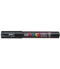Rotulador permanente 1mm negro "24" pc-1m posca uni 654057 - PC1M NEGRO