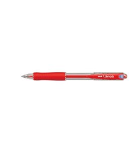 Boligrafo boli 7mm rojo retractil uni laknock sn-100-07 uni bal