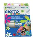 Rotulador decor materials 12u fila-giotto 453400