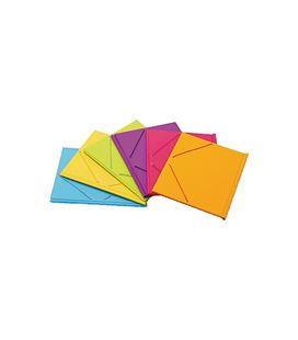 Carpeta goma solapa fº pvc neon fun color iberplas 343fc90