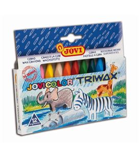 Pintura de cera surtido jovicolor triwax 12u. jovi 973/12 024495 - ART973_12