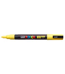 Rotulador 1,5mm amarillo "2" pc-3m posca uni 915820