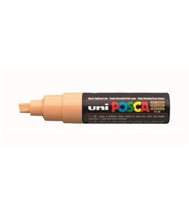 Rotulador permanente 8mm naranja claro pc-8k posca uni 91657