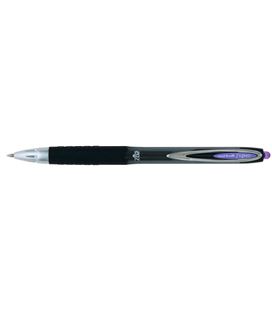 Boligrafo boli roller 07 violeta retractil signo fancy umn-207f uni-ball 017579