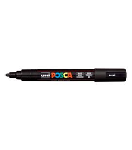 Rotulador 2,5mm negro "24" pc-5m posca uni 916117