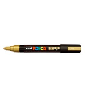 Rotulador 2,5mm oro "25" pc-5m posca uni 916261