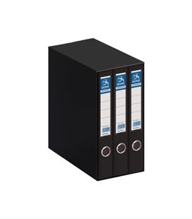 Modulo 3 archivador palanca fº 40mm negro archic. dohe 91007 - 91007