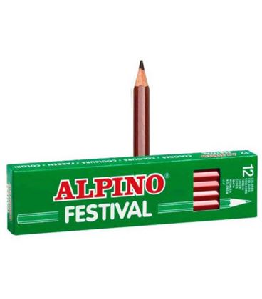 Pintura madera marron 12 unidades festival alpino c0130007 406990 - C0130007