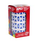 Gomet rollo triangulo pequeño 10,5mm azul apli 04864 - 04864