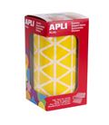 Gomet rollo triangulo grande 20mm amarillo apli 04867 - 04867