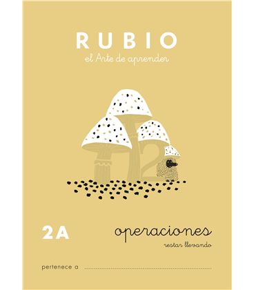 Cuaderno escolar problemas nº2a rubio 10953 - CALCULO 2A CASTELLANO