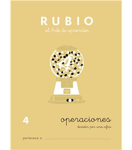 Cuaderno escolar operaciones nº4 rubio 10956 - CALCULO 4 CASTELLANO-1 COPIA
