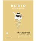 Cuaderno escolar operaciones nº5 rubio 10958