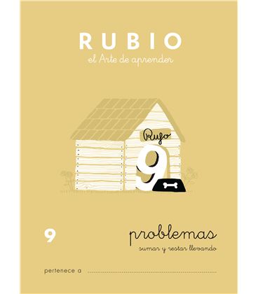 Cuaderno escolar problemas nº9 rubio 10964 - CALCULO 9 CASTELLANO-1