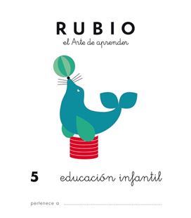 Cuaderno escolar preescolar 5 rubio 10944