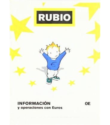 Cuaderno escolar informacion operaciones euros 0e rubio 10975 - 10975