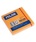 Nota adhesiva posit 75x75 80h naranja brillante milan 85435 - 85435