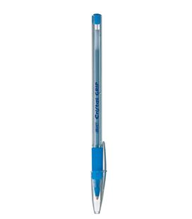 Boligrafo boli cristal grip azul bic 802801
