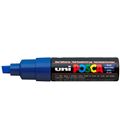 Rotulador permanente 8mm azul pc-8k posca uni 916469 - PC8K AZUL