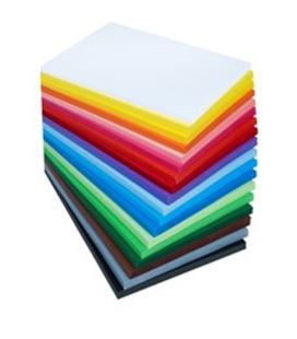 Cartulina 50x65cms 25h 185grs rojo guarro 200040228