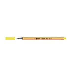 Rotulador 04 punta fibra amarillo fluor point 88 stab 88/024 - 190881