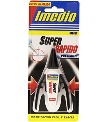 Pegamento super rapido 3gr precision imedio 6302607 12990 - 6302607