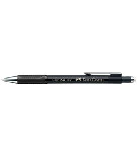 Portaminas 07 grip 1347 carcasa negra faber castell 134799