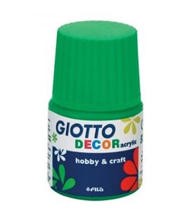 Pintura acrilica 50ml verde osc. decor acrylic giotto 531812