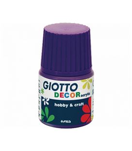 Pintura acrilica 50ml violeta decor acrylic giotto 531819